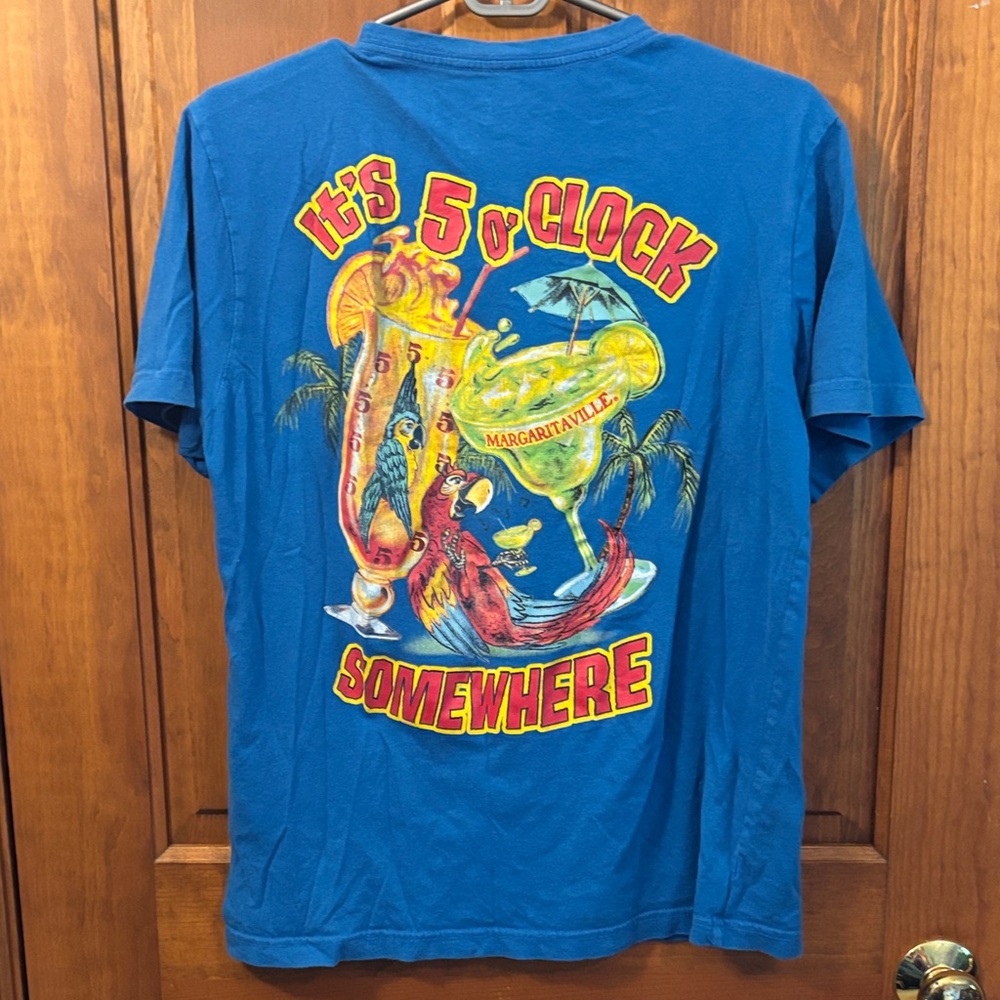 Vintage Margaritaville Graphic Pocket T-Shirt